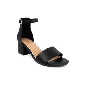 Sugar Women’s Sandals sz 8.5 Smooth Block Block Heels NEW # bag 55-P